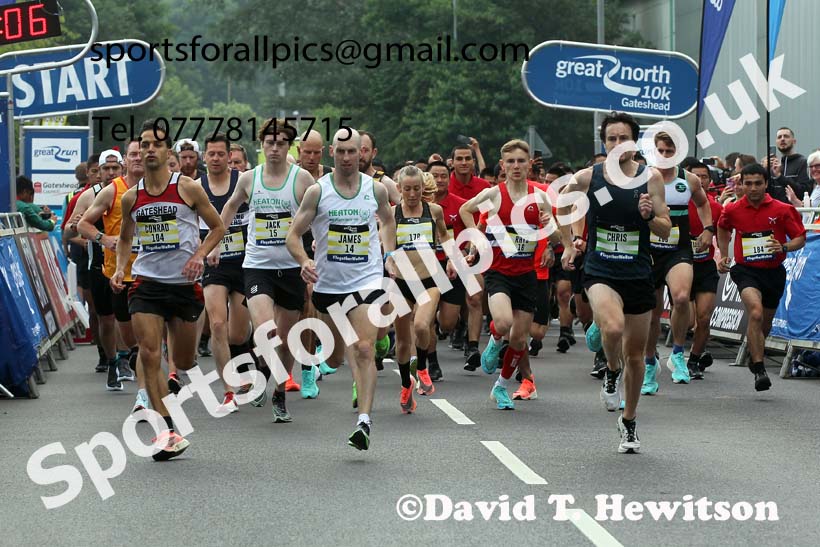 2021 Great North 10k, Gateshead. Photo: David T. Hewitson/Sports for All Pics